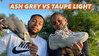 YEEZY BOOST 500 ASH GREY  SNEAKER REVIEW  ASH GREY VS TAUPE LIGHT COMPARISON❗️ [upl. by Katrina]