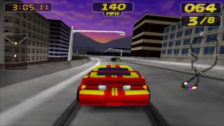 Rush 2 Extreme Racing USA Nintendo 64 Gameplay [upl. by Ines701]