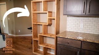 Making a Bookshelf with Cheap Lumber [upl. by Sacram]