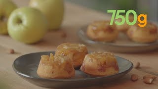 Recette des muffins tatin aux Pommes du Limousin AOP  750g [upl. by Mckee]