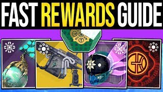 Destiny 2  How to Get ARBALEST Fast amp Easy  Revelry Rewards Armor Ornaments amp Secret Emblem [upl. by Corabella]