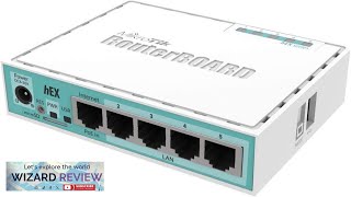 Mikrotik hEX RB750Gr3 5port Ethernet Gigabit Router Review [upl. by Ackerley460]