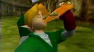 The Legend of Zelda Ocarina of Time  Mirinda commercial [upl. by Lauraine]