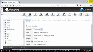 FreeNAS 11 Beginner 05  Booting and configuring FreeNAS for the first time on a VirtualMachine [upl. by Akenaj]