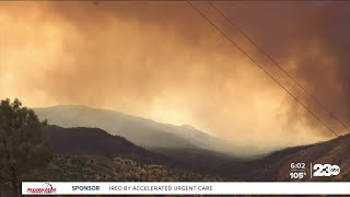 Live Interview with Kern County Fire Department about the Borel Fire [upl. by Enneles]