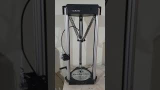 Seemecnc Artemis 300 3D Delta Printer Performing First Probe [upl. by Martinson637]