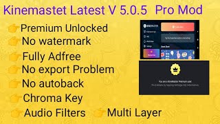 Kinemaster mod apk latest version 504 [upl. by Kristi]