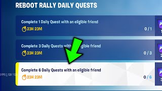 Complete 6 Daily Quests with an eligible friend [upl. by Nilram321]