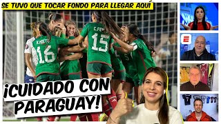 MÉXICO vs PARAGUAY rival fácil para el TRI en cuartos de final de la Copa Oro W  Exclusivos [upl. by Acey]