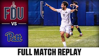 FDU vs Pitt Full Match Replay  2023 ACC Mens Soccer [upl. by Eelam]