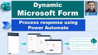 Create Dynamic Microsoft Form and Process Response using Power Automate [upl. by Rehotsirk]