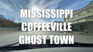 DRIVING TOUR MISSISSIPPI COFFEEVILLE TOWN  Abandoned Downtown Less Then 1000 People Live Here [upl. by Nosloc489]