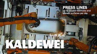 KALDEWEI Manufacturing Video [upl. by Nazarius]