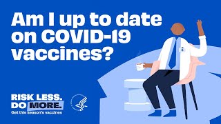 Ask a doctor Am I up to date on COVID19 vaccines  112224  Risk Less Do More [upl. by Etram23]