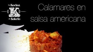 Calamares en salsa americana koketo [upl. by Keryt]