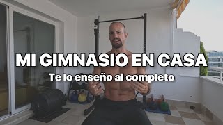 Te ENSEÑO mi GIMNASIO en CASA  Monta tu propia zona de entrenamiento [upl. by Nolly700]