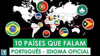 PAÍSES QUE FALAM PORTUGUÊS [upl. by Conger]