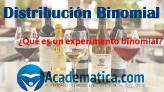 Distribución binomial ¿Que es un experimento binomial [upl. by Eslud]