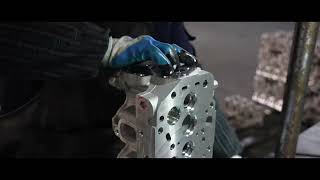 Cylinder Head Manufacturing Process  From Forging to Final Inspection [upl. by Ike798]