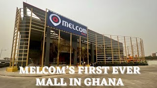 This New Ultra Modern Shopping Center Is Melcom’s First Ever Mall In Accra Ghana [upl. by Gonsalve753]