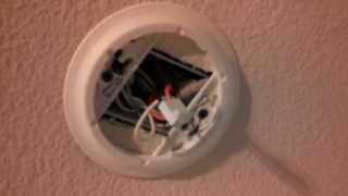 Smoke Detector Beeping Wires [upl. by Anaicilef394]