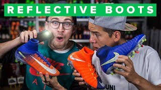 NEW REFLECTIVE NIKE FOOTBALL BOOTS  Time to Shine [upl. by Shayne]