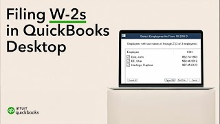 How to Your guide to W2s for 2021 taxes  QuickBooks Desktop [upl. by Nairrod320]