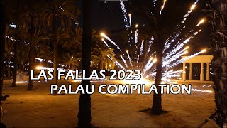 SINDSSYG FYRVÆRKERI COMPILATION  LAS FALLAS 2023  PALAU [upl. by Myra]