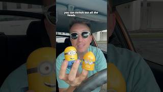 The Minions HAPPY MEAL TOYS are at McDonald’s 🟡🔵 [upl. by Araik261]