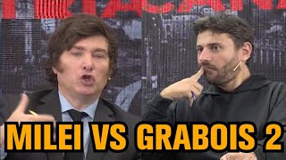 MILEI VS GRABOIS DÍA 2 DEBATE DEL AÑO 2852022 [upl. by Draw]