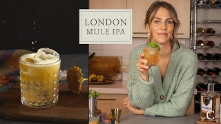 RECETTE DE LONDON MULE IPA AVEC LE NOUVEAU GIN UNGAVA GINGEMBRE  RECETTE À BASE DE GIN [upl. by Severin]