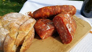 How to make SOPPRESSATA CALABRESE original italian salami recipe  Homemade Salami uomodicasa [upl. by Angle]