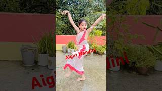 Aigiri Nandini  dance short viral YouTube trending puja special song new sukanya purkait [upl. by Li39]