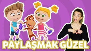 Kukuli – Paylaşmak Güzel  İşaret Dili ile Çocuk Şarkıları amp Çizgi Filmler [upl. by Ellenehs]