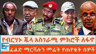 የብርሃኑ ጁላ አስገራሚ ምክሮች ለፋኖ ፤ ፊልድ ማርሻሉን መሬት የጠየቁት ሰዎችETHIO FORUM [upl. by Matland339]