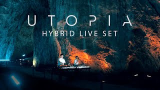 UTOPIA  Hybrid Live Set  CAVE Stopića Serbia Powered By Chameleon  Melodic Techno Mix [upl. by Suiravat]