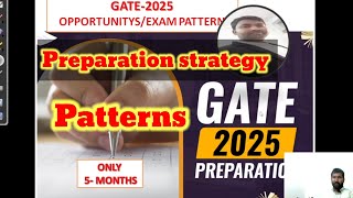 GATE 2025 STRATEGY II GATE PATTERN gate2025 [upl. by Diannne]