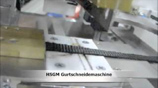 HSGM Gurtschneidemaschine [upl. by Boffa]