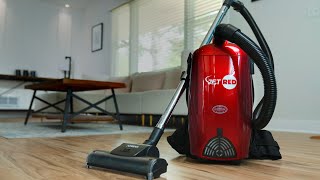 Atrix Jet Red Backpack Vacuum SKU JR8BPV [upl. by Mesics]