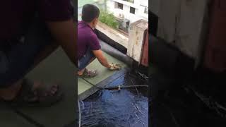 Roof waterproofing plan with bitumen membrane waterproofing [upl. by Flagler]