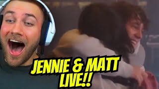 JENNIE amp Matt Champion Slow Motion LIVE PERFORMANCE  REACTION [upl. by Troth]