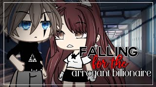 Falling For The Arrogant Billionaire  GLMM  Gacha Life Mini Movie [upl. by Nylodnarb]