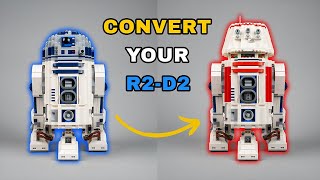 HOW to convert your OLD Star Wars Lego UCS R2D2 into an R5D4 [upl. by Klusek213]