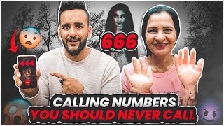 Calling HAUNTED numbers YOU should NEVER call  Scary [upl. by Couchman]