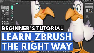 ZBrush EXPLAINED A Beginner Tutorial [upl. by Eissed]