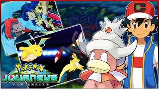 LEON VS RAIHAN Ash Catches Slowking amp MORE  Pokemon Journeys Ep 2529 Summaries [upl. by Gervais549]