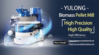 YULONG Biomass Pellet Machine High Precision High Quality [upl. by Lourie]