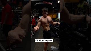 5’6 165 lbs physique fitness motivation bodybuilding [upl. by Ulani85]