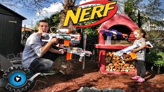 MEINE NEUEN NERF KINDER WAFFEN  REVIEW  TEST DEUTSCHGERMAN [upl. by Burns224]