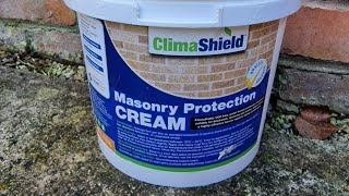 Masonry Protection Cream for Penetrating Damp  External Dampness [upl. by Airyk]